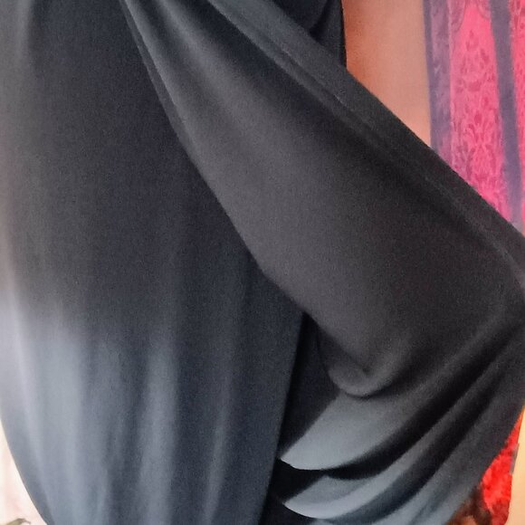 EUC: Connected Apparel Sze 14W Black & White Formal Dress - Picture 6 of 9